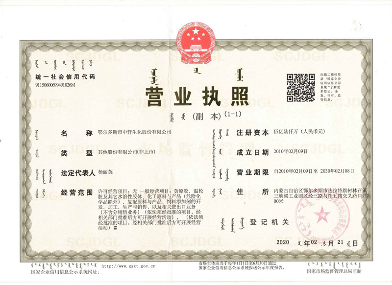 Deosens Business License